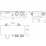 Смеситель для ванны Ideal Standard Ceratherm S200